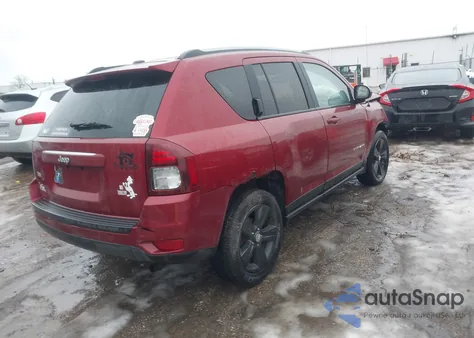 2016 Jeep Compass Sport из США, поврежденный, VIN 1C4NJCBA9GD525538
